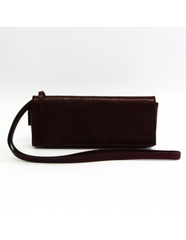 Gucci Women's Leather Clutch Bag Wine sur le site 