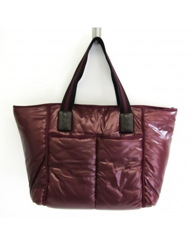 Bottega Veneta Intrecciato Quilting Bag Unisex NylonCotton Tote Bag BlackPurpleWine Jusqu'à 80% De Réduction