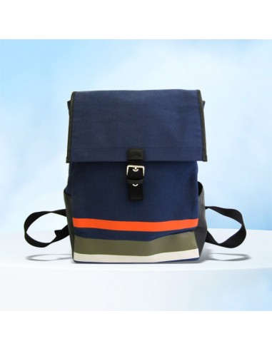 Furla Unisex Cotton Canvas Backpack Black,Khaki,Navy,Orange,White Par le système avancé 