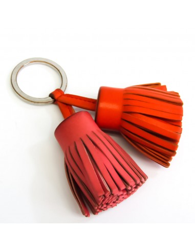 Hermes Carmen Uno Dos Keyring (OrangePink) des créatures d'habitude