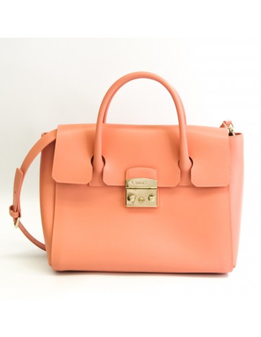 Furla Women's Leather Handbag,Shoulder Bag Salmon Pink s'inspire de l'anatomie humaine