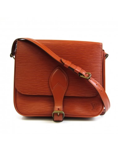 Louis Vuitton Epi Cartouchiere Womens Shoulder Bag Kenyan Brown online