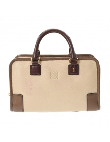 LOEWE Loewe Amazona Mini Bag Beige / Brown Ladies Calf Handbag Amélioration de cerveau avec