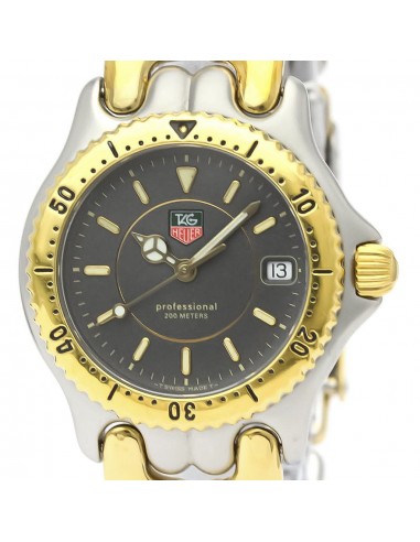 Tag Heuer Sel Quartz Gold PlatedStainless Steel Unisex Dress Watch S95.213 Vous souhaitez 