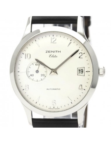 Zenith Elite Automatic Stainless Steel Mens Dress Watch 01/02.1125.680 l'évolution des habitudes 