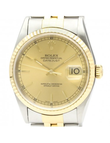 Rolex Datejust Automatic Stainless SteelYellow Gold (18K) Mens Dress/Formal 16233 livraison et retour toujours gratuits