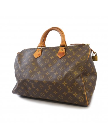 Auth Louis Vuitton Monogram Speedy 35 M41107 Womens Handbag est présent 