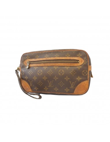 Auth Louis Vuitton Monogram Marley Dragonne GM M51825 Womens Clutch Bag solde