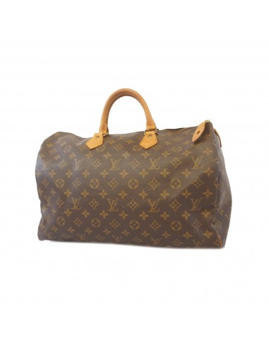 Auth Louis Vuitton Monogram Speedy 40 M41106 Womens Boston BagHandbag Pour