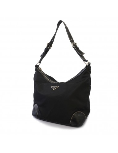 Auth Prada Tessuto Tessuto Womens Nylon Handbag Black online