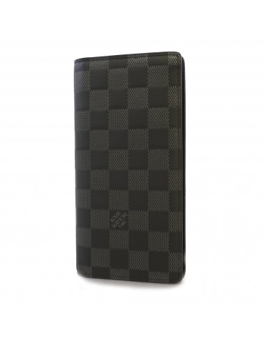 Auth Louis Vuitton Damier Infini Portofeuil Blaza N60193 Mens Long Wallet À commander