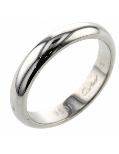 Cartier Ring 1895 Wedding Width Approx. 3.5mm Platinum PT950 No. 11 Ladies CARTIER basket pas cher