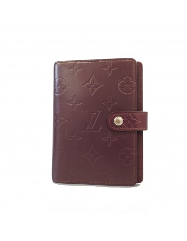 Auth Louis Vuitton Monogram Mat Planner Cover Violet Agenda PM R20936 Les magasins à Paris