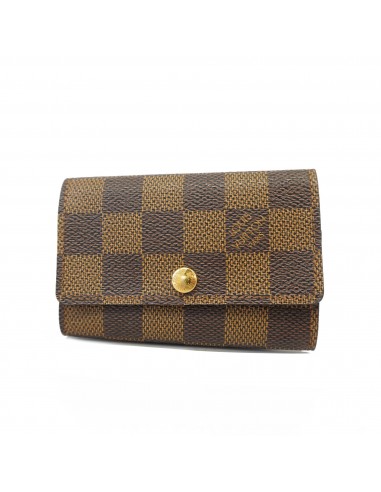 Auth Louis Vuitton Damier Multikre 6 N62630 MenWomenUnisex Key Case paiement sécurisé