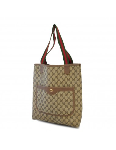 Auth Gucci Sherry Line Tote Bag 002 123 6484 MenWomenUnisex GG Supreme Handbag à prix réduit toute l'année