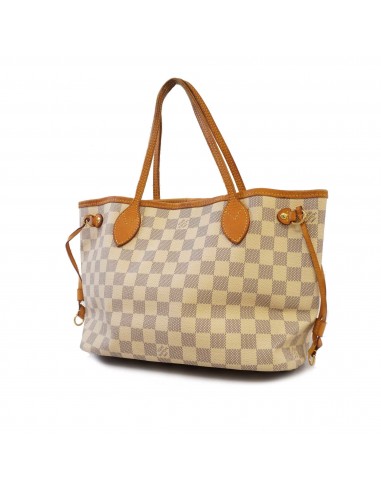 Auth Louis Vuitton Damier Azur Neverfull PM N51110 Womens HandbagTote Bag destockage