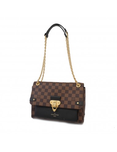 Auth Louis Vuitton Damier Vavan PM N40108 Womens Shoulder Bag Noir à prix réduit toute l'année