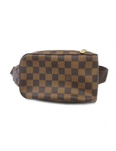 Auth Louis Vuitton Damier Geronimos N51994 MenWomenUnisex Fanny PackSling Bag basket pas cher