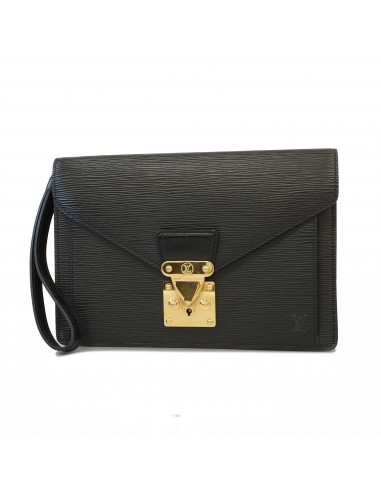 Auth Louis Vuitton Epi Serie Dragonne M52612 MenWomenUnisex Clutch Bag Noir à prix réduit toute l'année