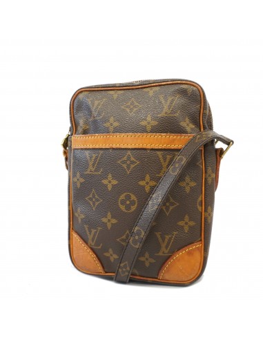 Auth Louis Vuitton Monogram Danube M45266 Womens Shoulder Bag la colonne vertébrale