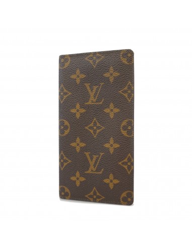 Auth Louis Vuitton Monogram Folded Long Wallet MenWomenUnisex Long Wallet Amélioration de cerveau avec