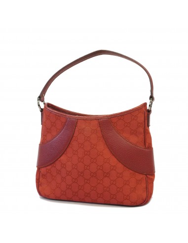 Auth Gucci GG Canvas Handbag 113012 Womens Handbag Red Color livraison et retour toujours gratuits