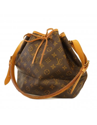 Auth Louis Vuitton Monogram Petit Noe M42226 Womens Shoulder Bag Par le système avancé 