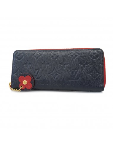 Auth Louis Vuitton Monogram Empreinte Portefeuille Clemence M68325 Unisex Wallet france