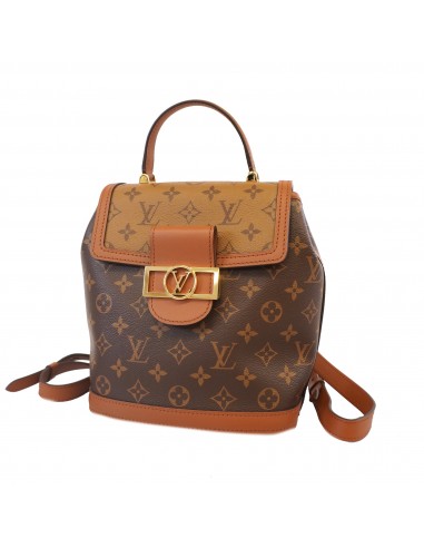 Auth Louis Vuitton Rucksack Monogram Reverse Daufine Backpack M45142 de technologie