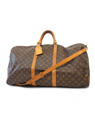 Auth Louis Vuitton Boston Bag Monogram Keepall Bandolier 60 M41412 Unisex Jusqu'à 80% De Réduction