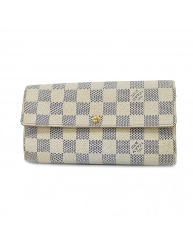 Louis Vuitton Damier Azur Portofeuil Sara N61735 Womens Long Wallet (bi-fold) suggérées chez