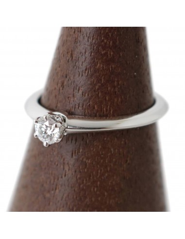 Tiffany & Co. / Pt950 Solitaire Diamond Ring No. 10.5 0.20ct 3.4g KA du meilleur 