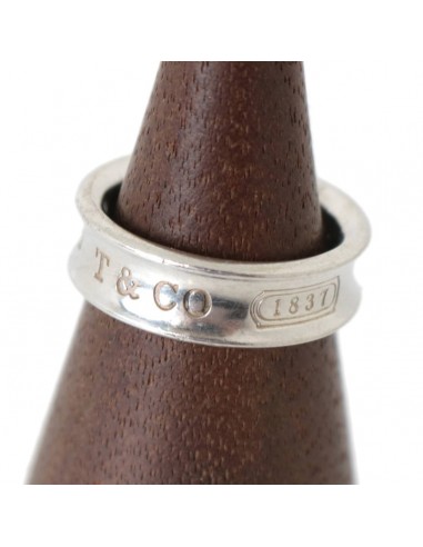 Tiffany & Co./Tiffany 1837 Ring No. 16 925 Engraved 1997 Sterling Silver brillant des détails fins