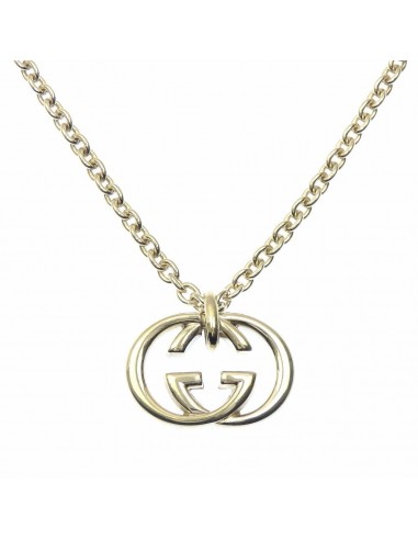 Gucci Interlocking G Necklace SV925 26.7g Womens Mens Silver 190484 une grave pollution 